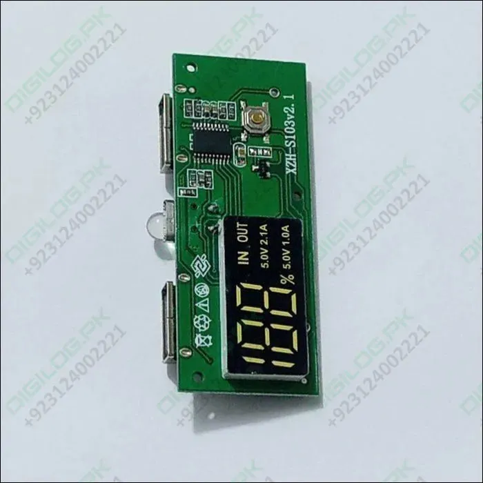 Dual Usb 18650 Battery Charger Power Bank Module 5v 1a 2a