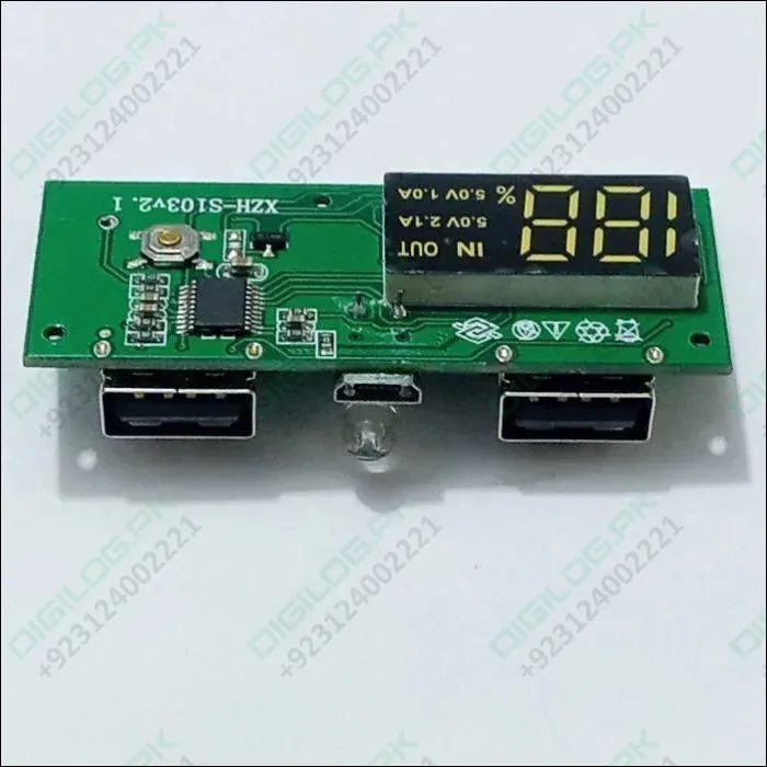 Dual Usb 18650 Battery Charger Power Bank Module 5v 1a 2a