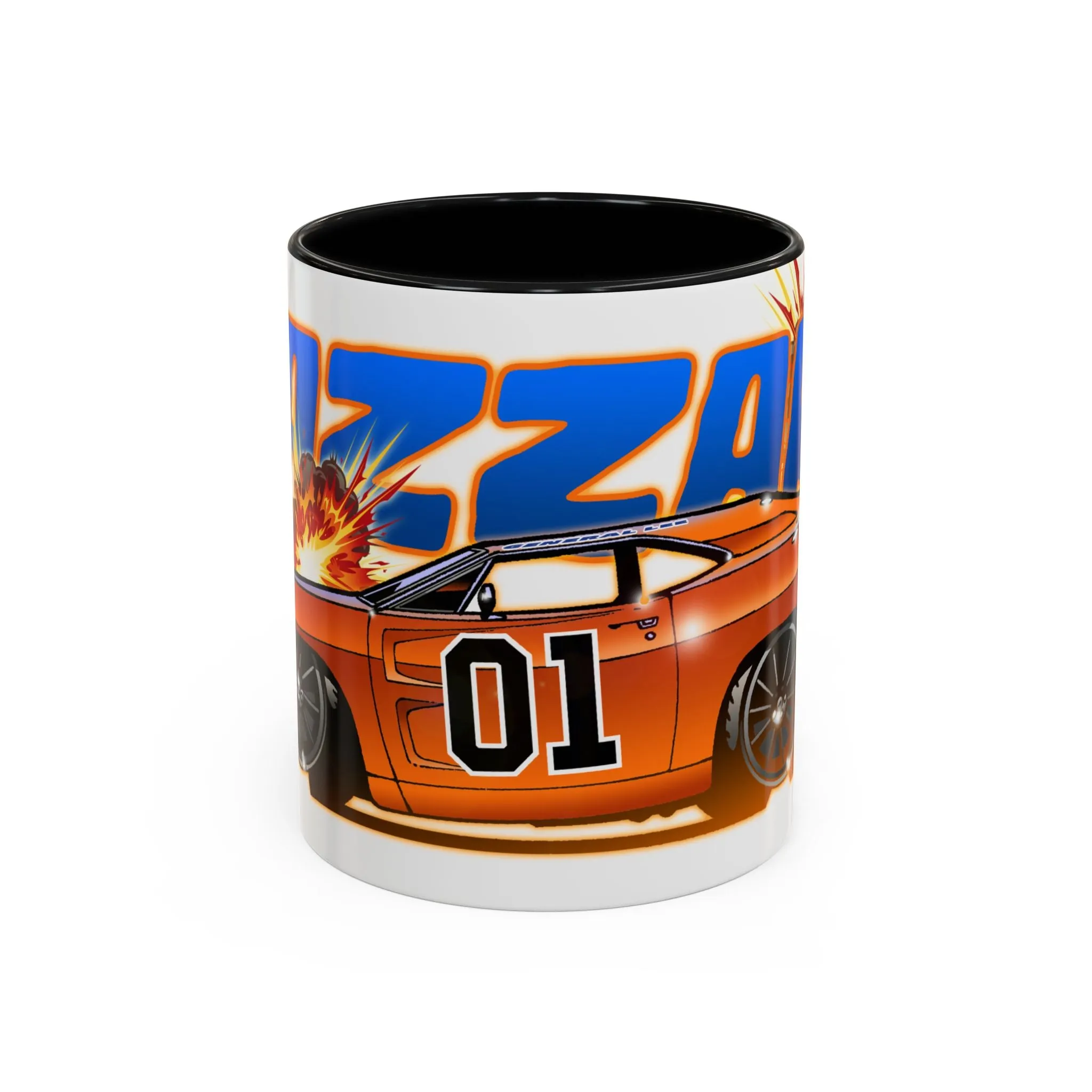 DUKES OF HAZZARD General Lee Dodge Charger Concept Art Coffee Mug 2 Sizes