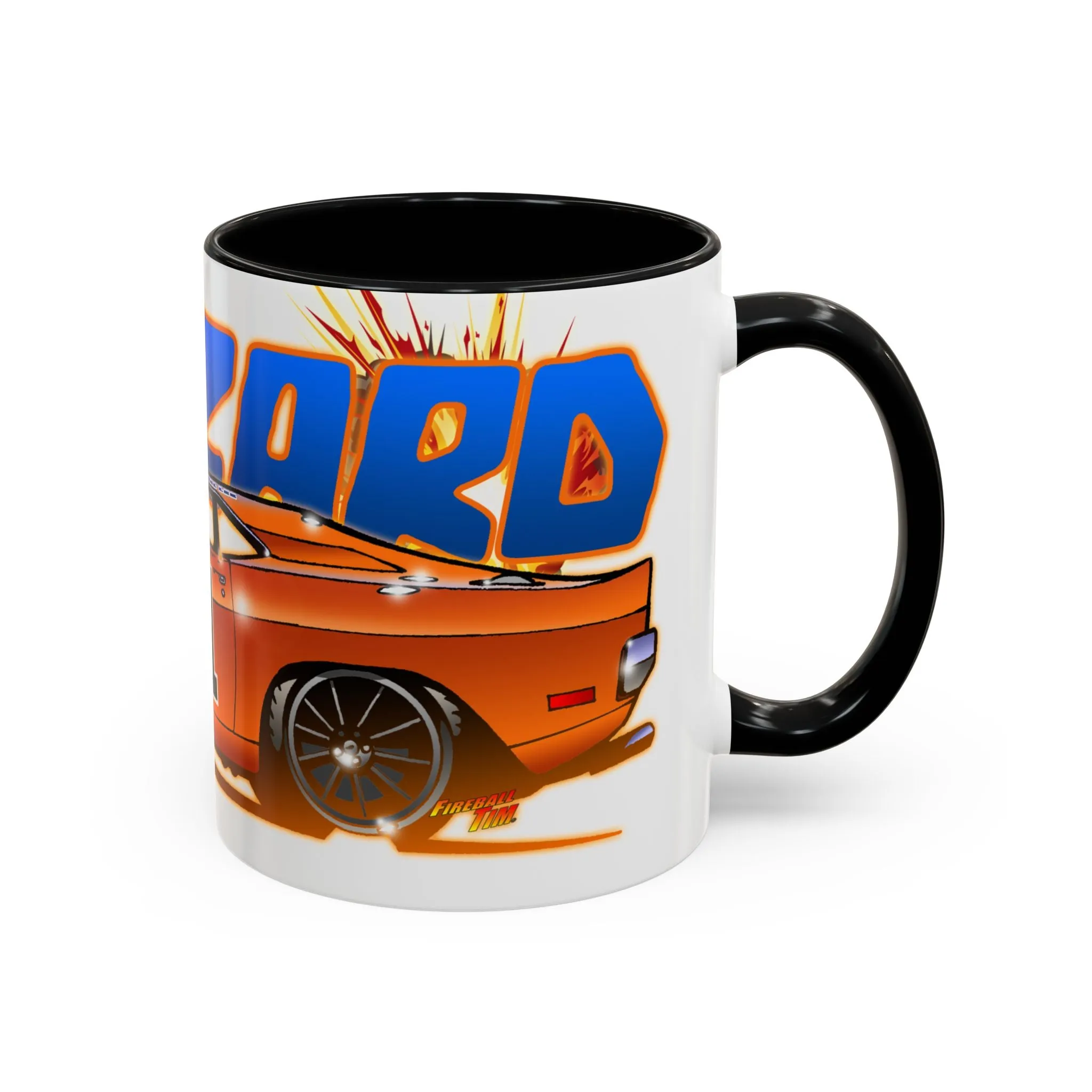 DUKES OF HAZZARD General Lee Dodge Charger Concept Art Coffee Mug 2 Sizes