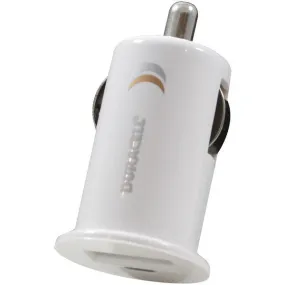 DURACELL DU1619 Mini USB Car Charger (White)