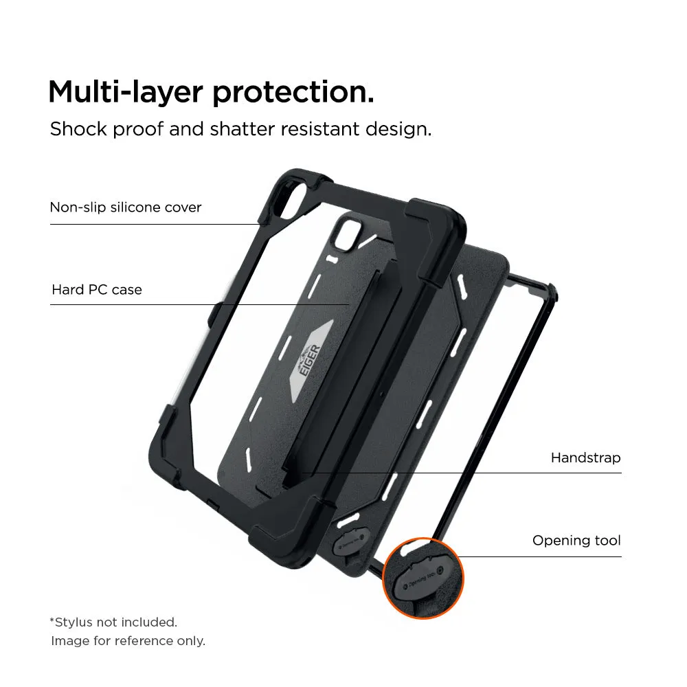 Eiger Peak 4000m Case for iPad Pro 11 (2024) in Black