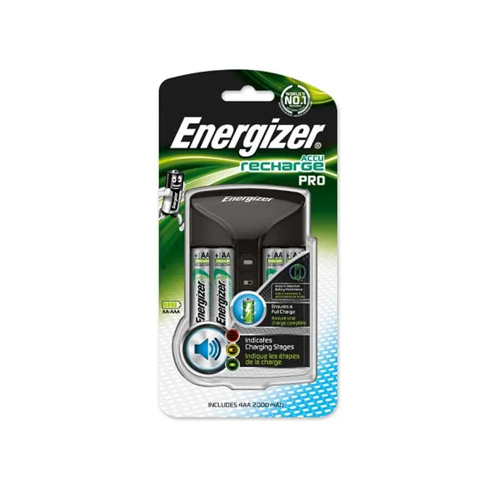 Energizer Pro Charger - Batteries Included