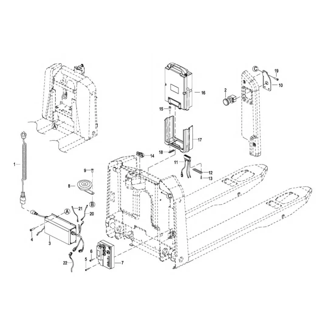 EP Equipment EPL185 Electrical Assembly Parts