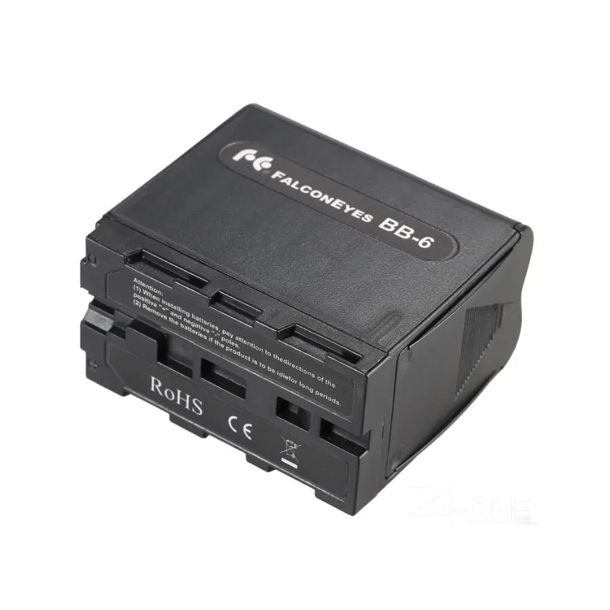 Falconeyes AA Battery Case Power as NP-F NP-970 Battery for LED Video Light / Monitor