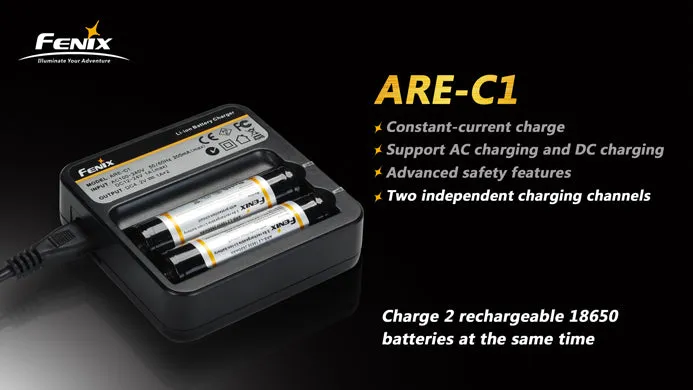 Fenix ARE-C1 18650 Battery Charger