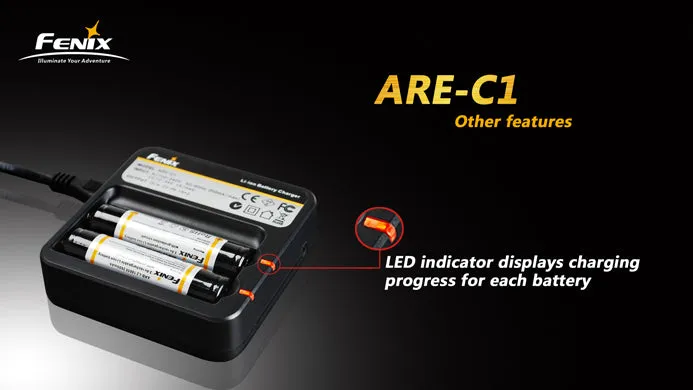 Fenix ARE-C1 18650 Battery Charger