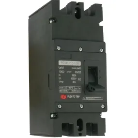 FGM6DC-2PL-320 125A, 2 Pole DC Moulded Case Circuit Breaker (MCCB) Fixed Type 20kA 125 Amp, 1000VDC