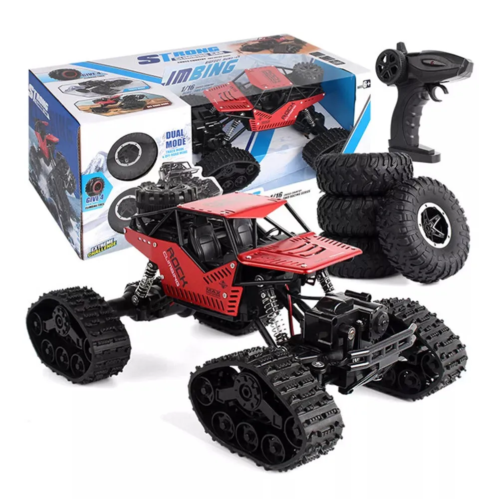 Four Wheel Drive Off-Road RC Car Rock Crawler Racing Cars-Black