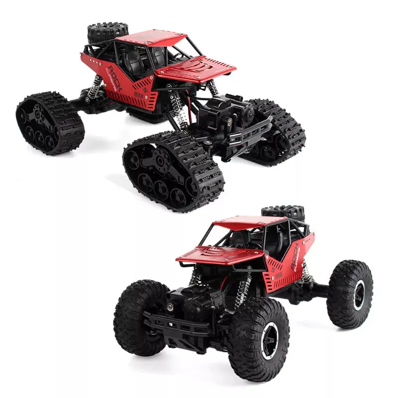 Four Wheel Drive Off-Road RC Car Rock Crawler Racing Cars-Black