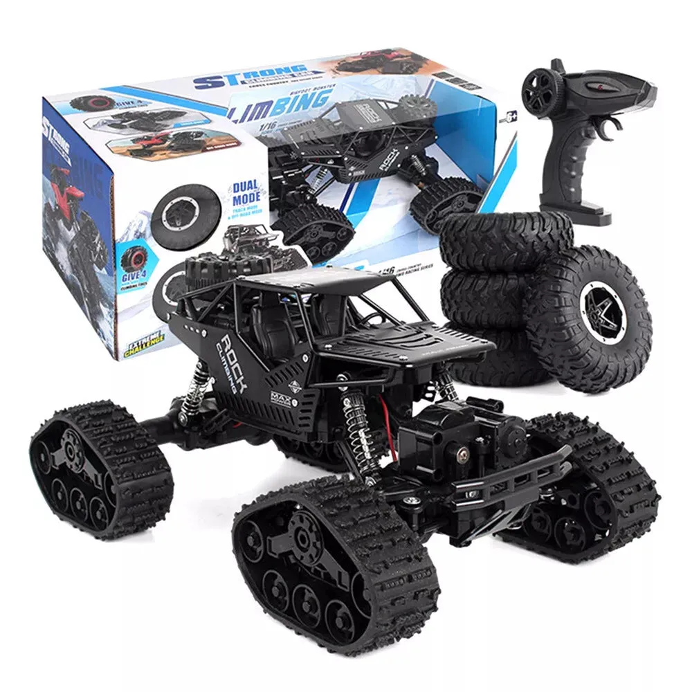 Four Wheel Drive Off-Road RC Car Rock Crawler Racing Cars-Black