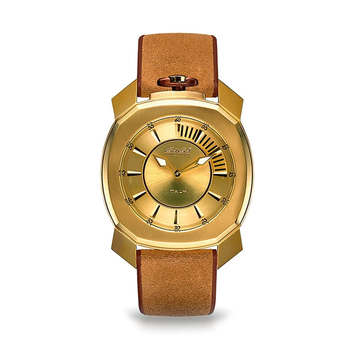 Gaga Milano Watch Frame_One Gold 7058.01