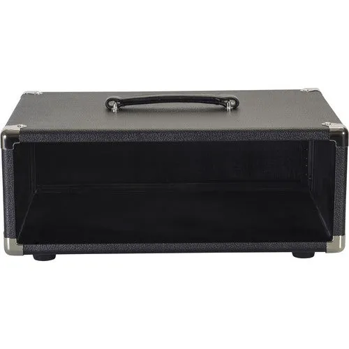 Gator GR-RETRORACK-3BK Vintage Amp Vibe Rack Case - 3U Black