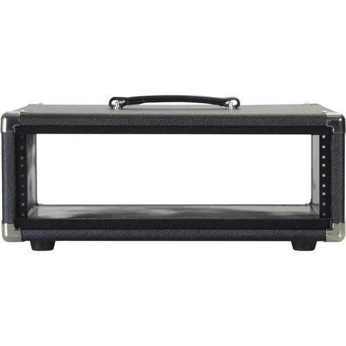 Gator GR-RETRORACK-3BK Vintage Amp Vibe Rack Case - 3U Black