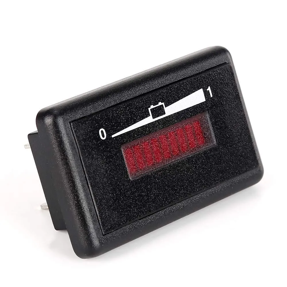 Golf Cart Battery Gauge for EZGO Club Car Yamaha Charge Status Meter - 10L0L