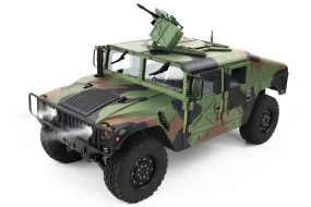 Heng Guan US Military HUMVEE Green Camo 1/10 Scale 4x4 Tactical Truck - RTR