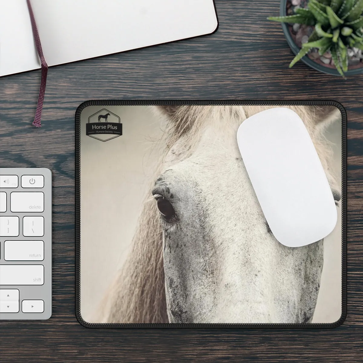 Horse Themed Mouse Pad