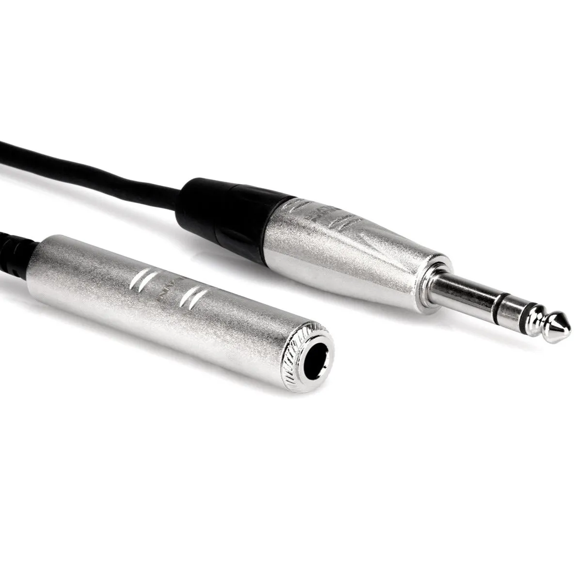 Hosa HXSS-010 Pro Headphone Extension Cable, REAN 1/4 in TRSF to 1/4 in TRS, 10 ft (Loc:1P)