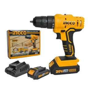 Ingco Lithium-Ion cordless drill 20V CDLI20011