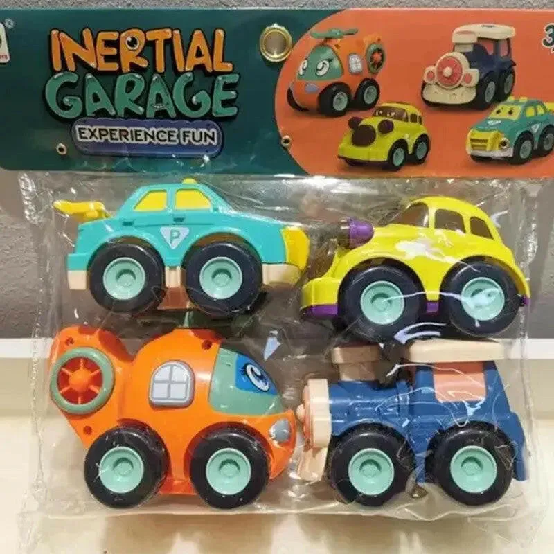 Intertial garage Car Set