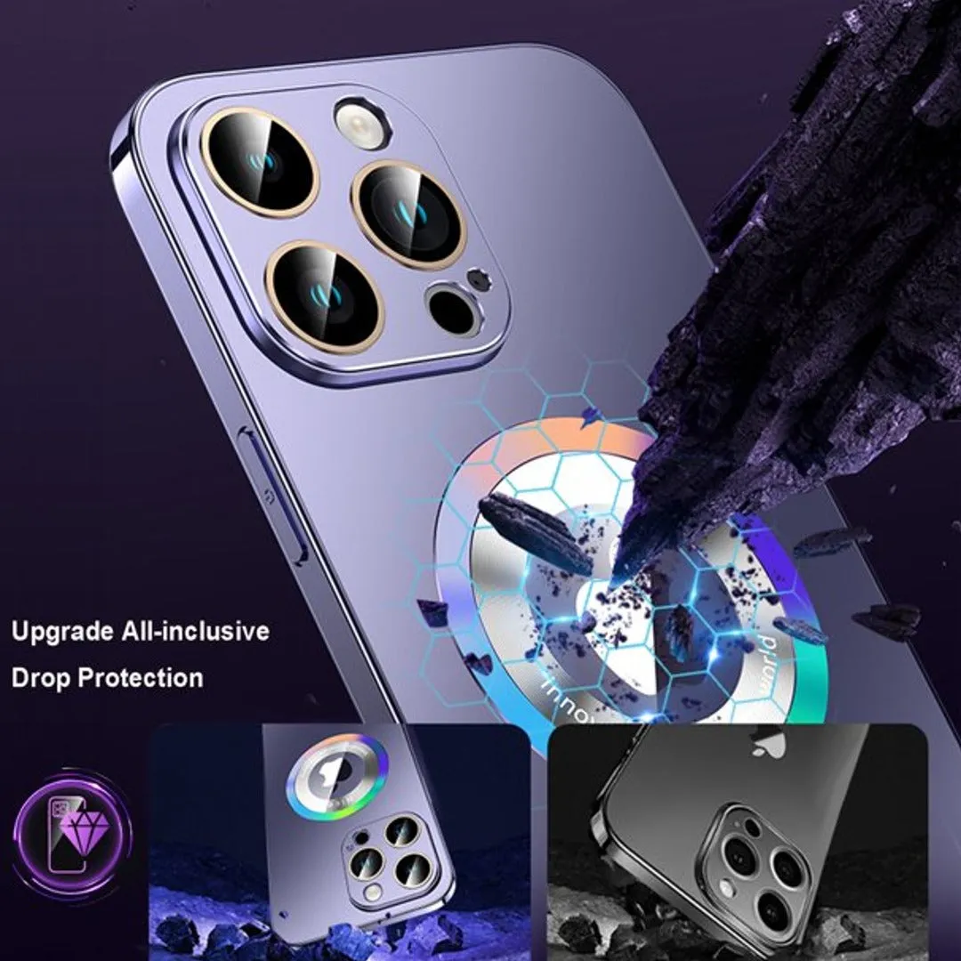 iPhone 13 Pro Max Colorful Logo Magnetic Protective Case