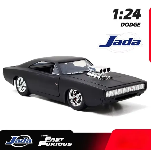 Jada 1:24 Diecast Fast & Furious Dom's Dodge Charger R/T Model