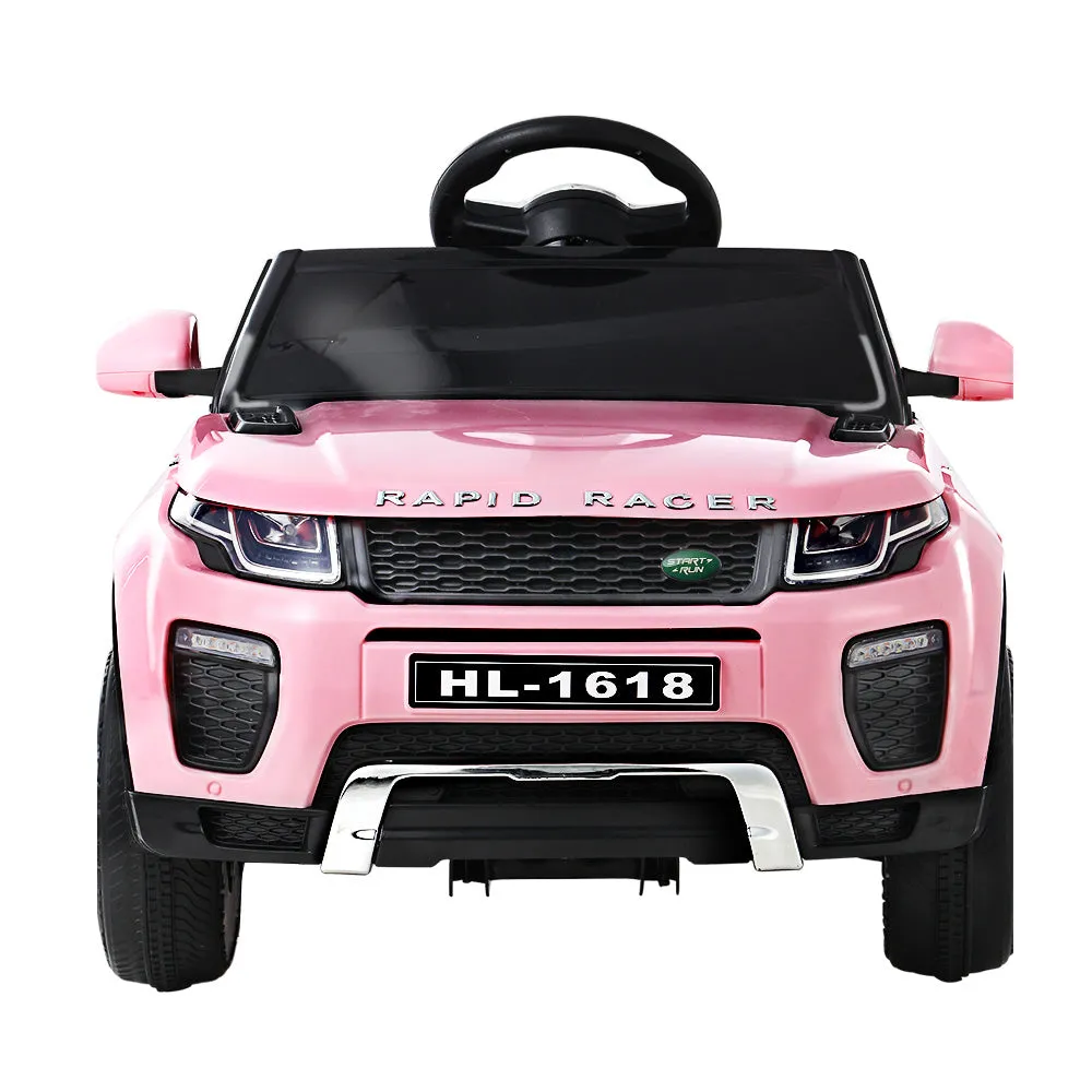 Kids Ride on Car Electric 12V Remote Toy Cars Battery SUV Toys - Pink