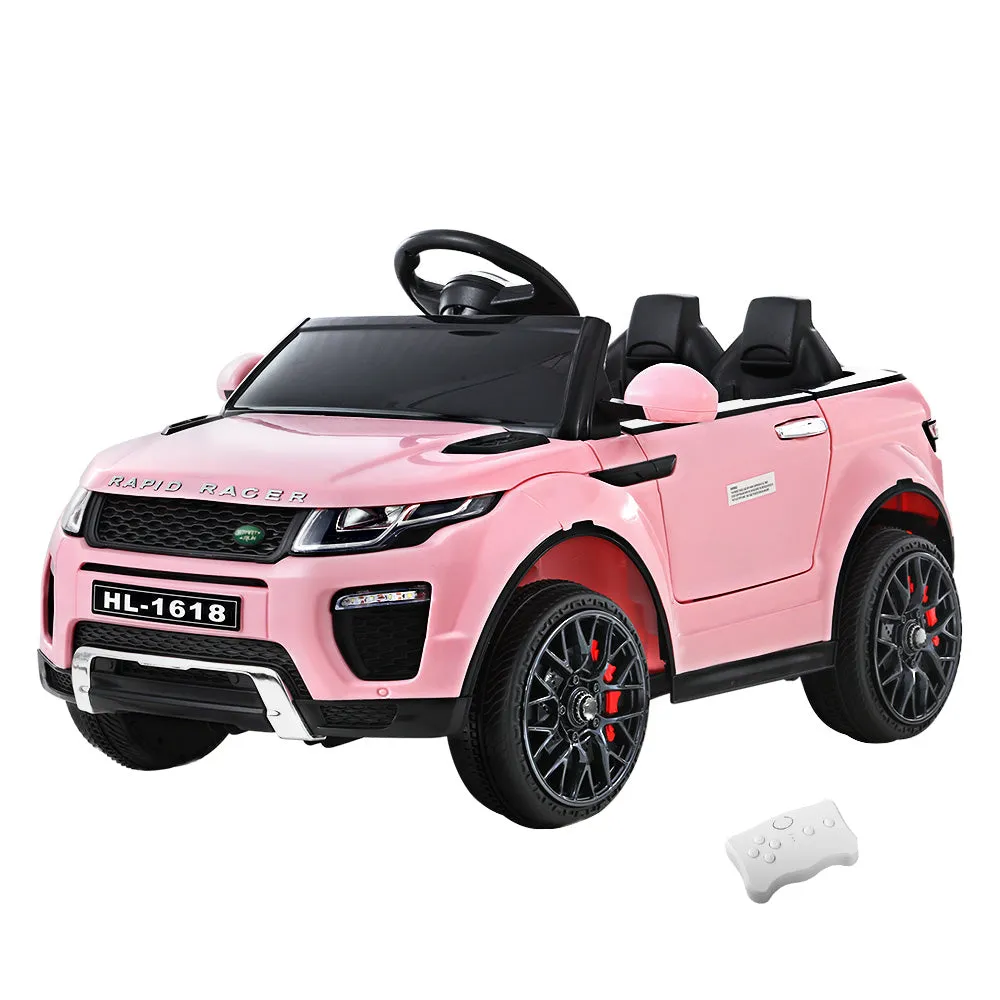 Kids Ride on Car Electric 12V Remote Toy Cars Battery SUV Toys - Pink