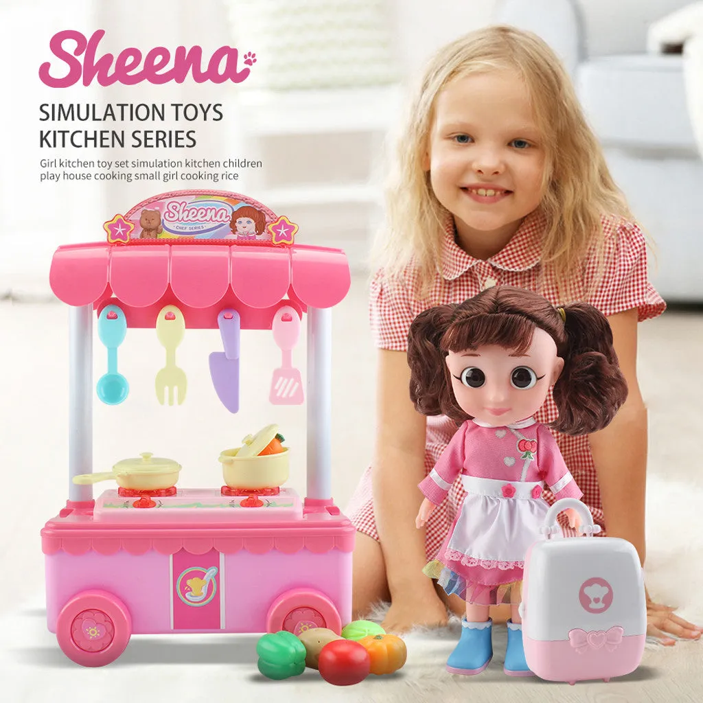 Kitchenware Kit Kids Toys Children Play House Educational Toys Chef Role Play