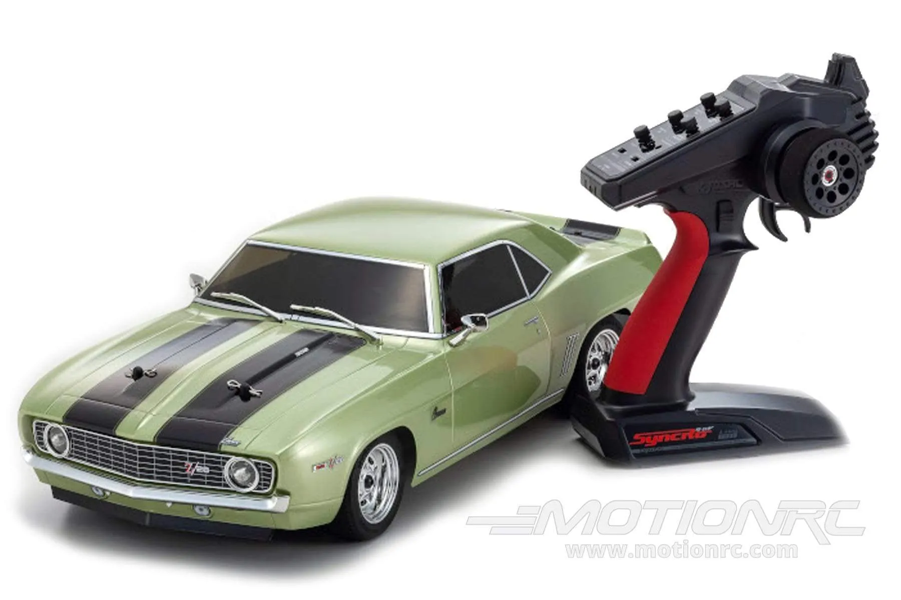 Kyosho Fazer Mk2 Frost Green 1969 Camaro Z/28 1/10 Scale 4WD Car - RTR