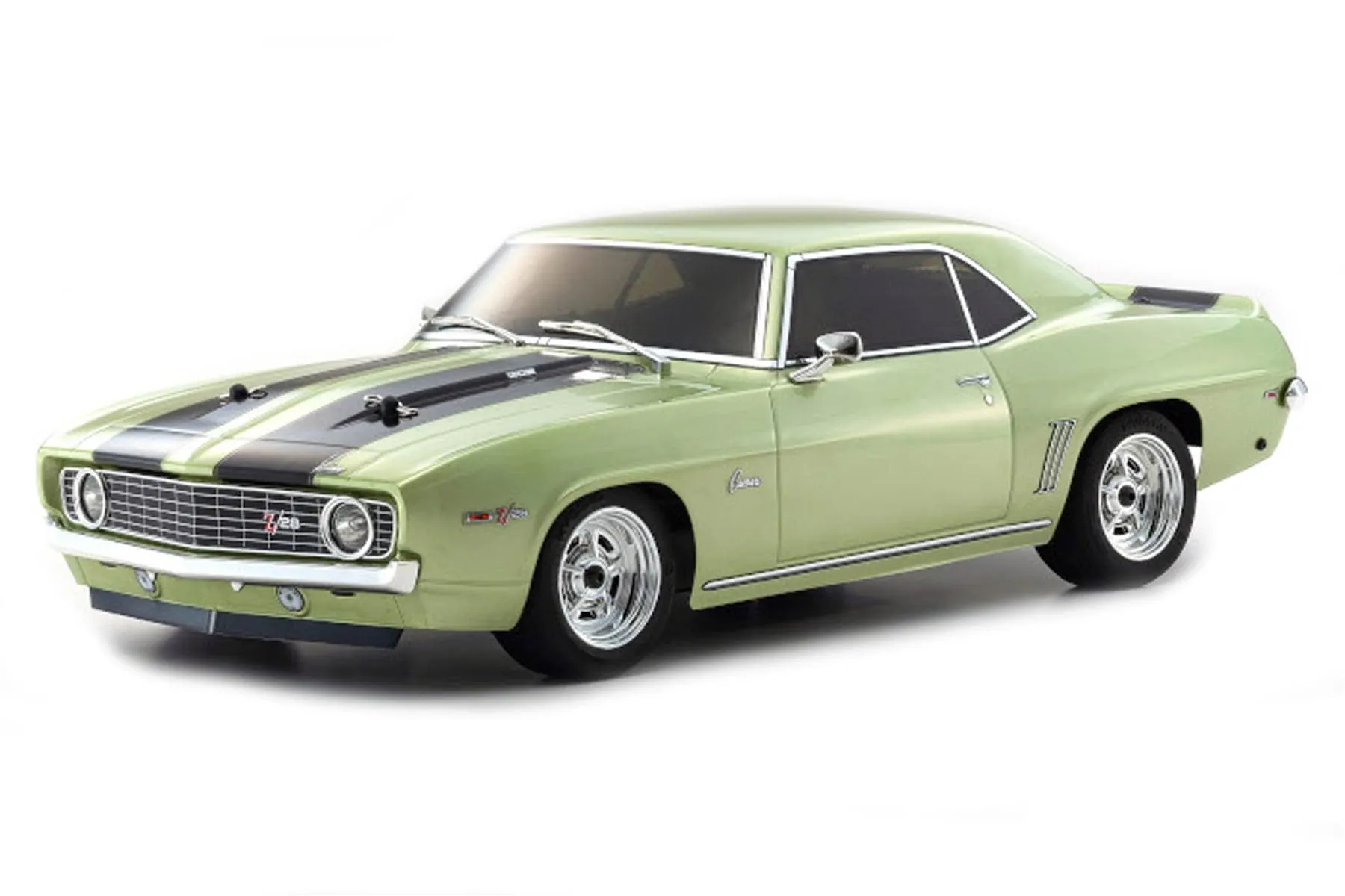 Kyosho Fazer Mk2 Frost Green 1969 Camaro Z/28 1/10 Scale 4WD Car - RTR