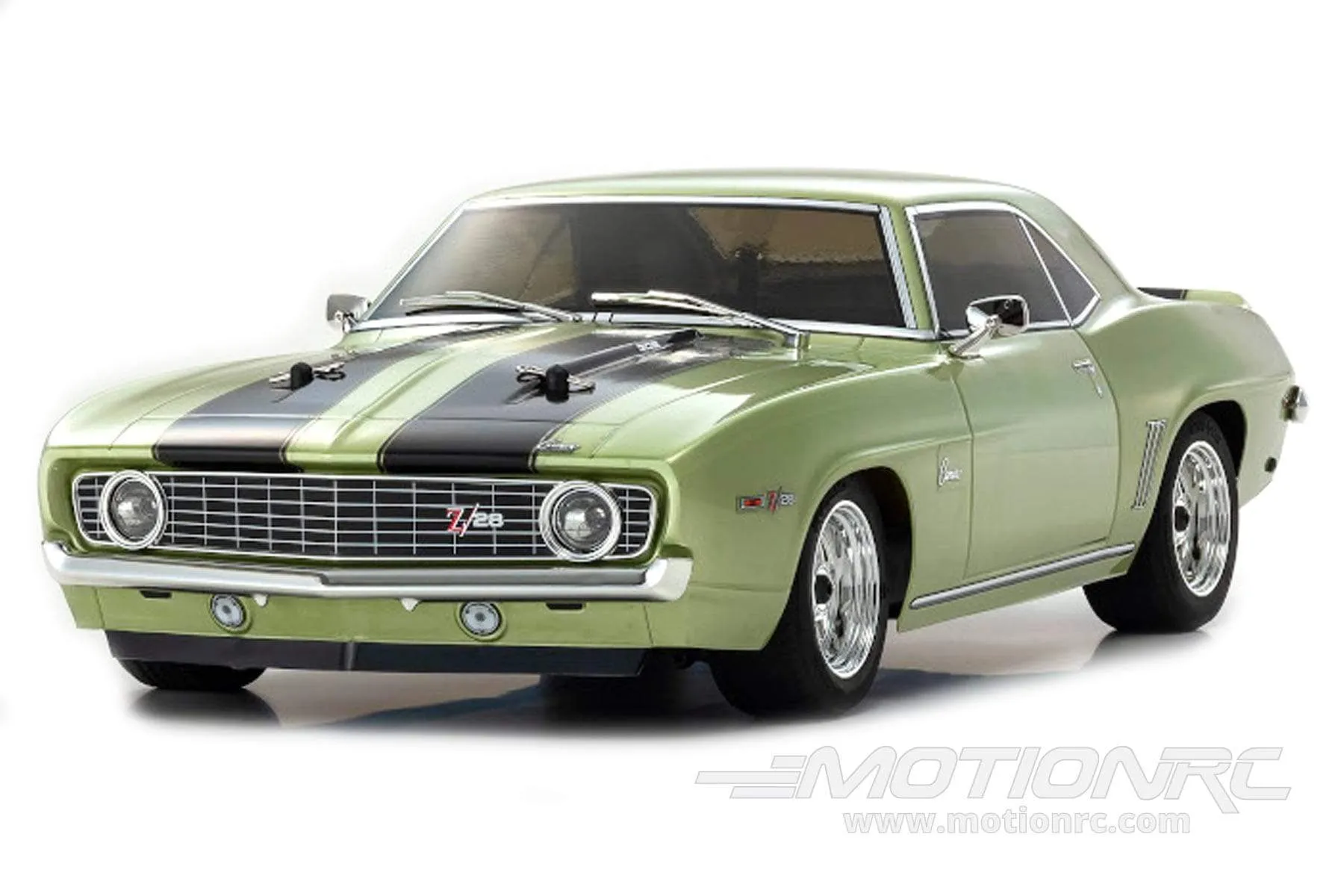 Kyosho Fazer Mk2 Frost Green 1969 Camaro Z/28 1/10 Scale 4WD Car - RTR