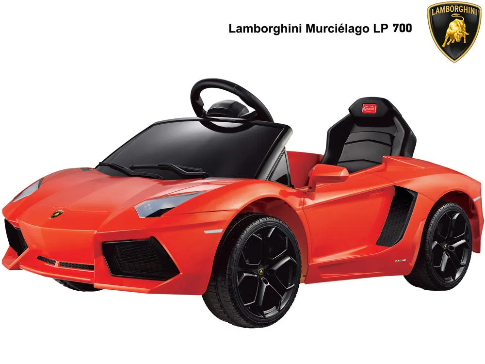 Lamborghini Aventador LP700-4 Electric Toy Car 6V - Orange