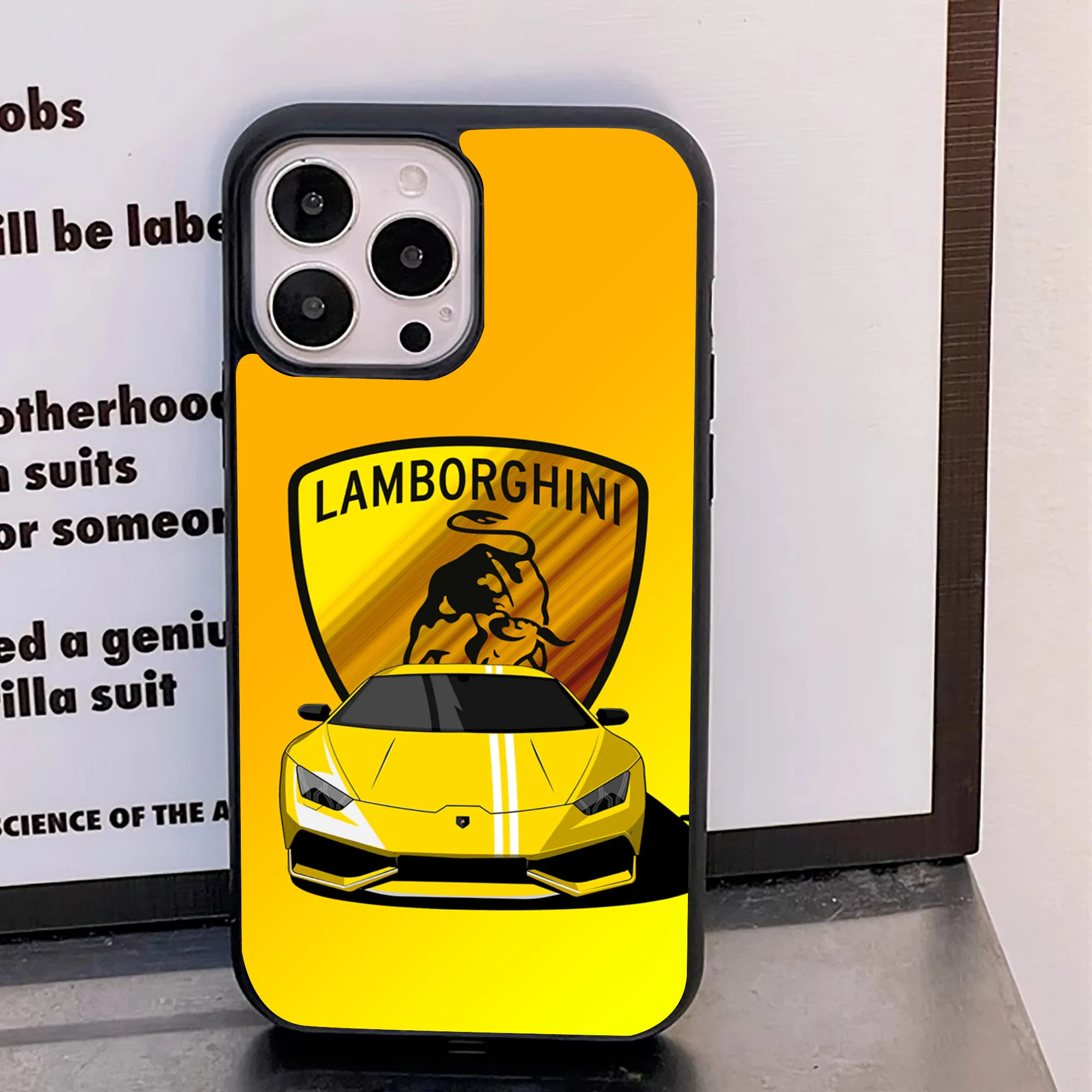 Lamborghini Car Glass Case