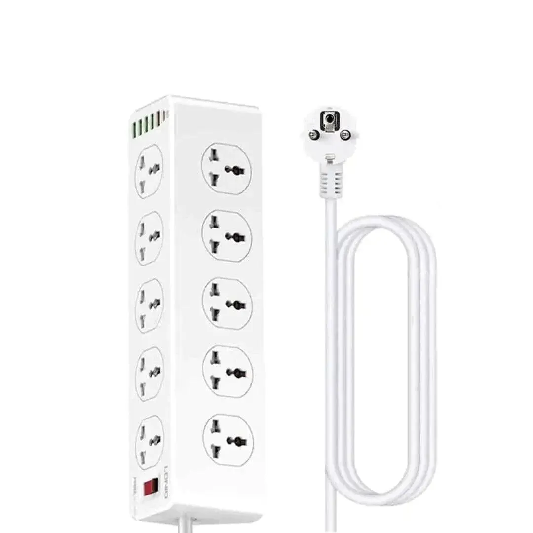 Ldnio SC10610 30W 6-Port USB Charger Power Strip - White | 691199