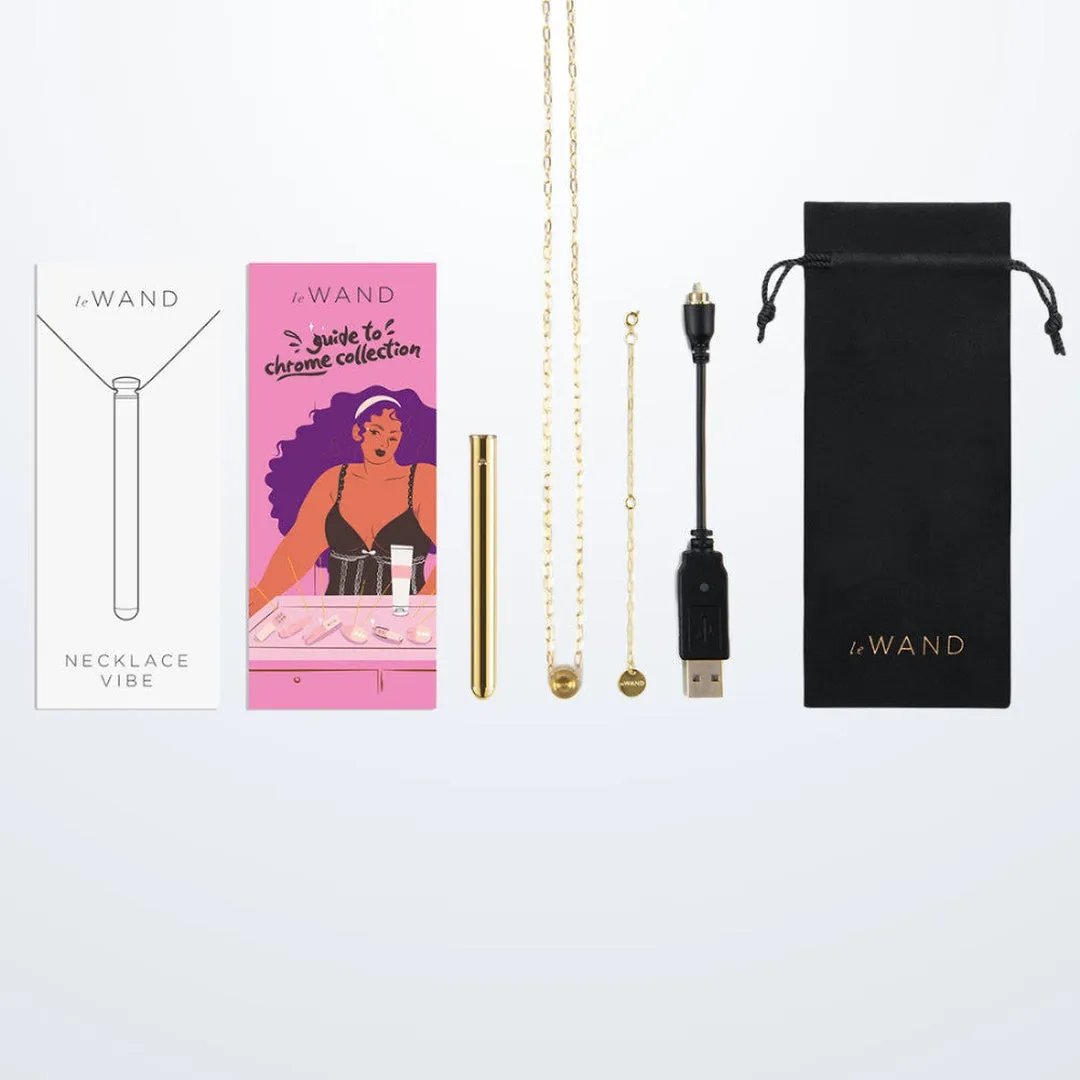 Le Wand Vibrating Necklace - Gold