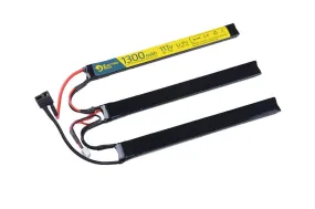 LiPo 11,1V 1300mAh three-module battery 25/50C T-connect (DEANS)