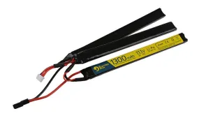 LiPo 11,1V 1300mAh three-module battery 25/50C