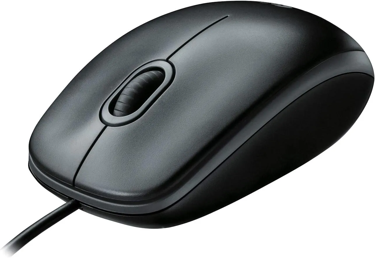 Logitech Business B100 有線光學滑鼠 - Black 黑色 910-006605 原裝行貨