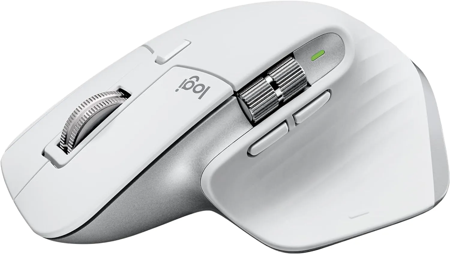 Logitech MX MASTER 3S for Mac Wireless Mouse 高階無線靜音滑鼠 - Pearl White 珍珠白色 910-006574 原裝行貨