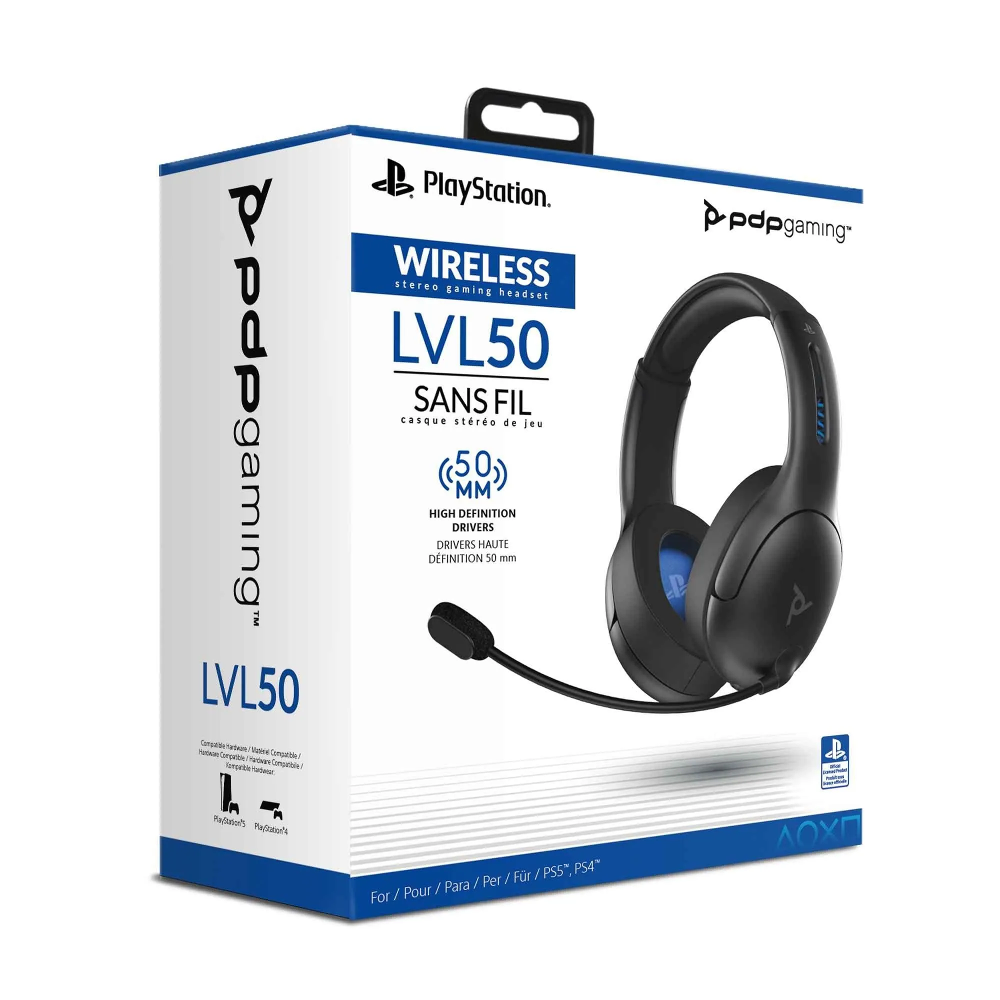 LVL 50 Wireless Gaming Headset for PlayStation