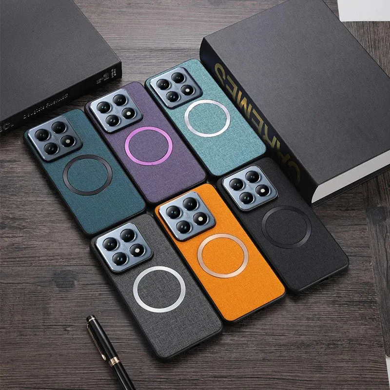 Magnetic TPU   PC Anti-Slip Case for Xiaomi 14T Pro & 14T - Ultra Thin