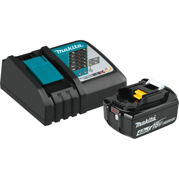 Makita BL1840BDC1 18V LXT® Lithium‑Ion Battery and Charger Starter Pack (4.0Ah)