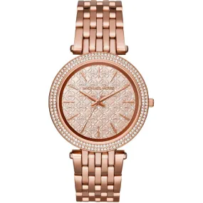 Michael Kors Ladies Watch Darci 39mm Rose Gold MK3399