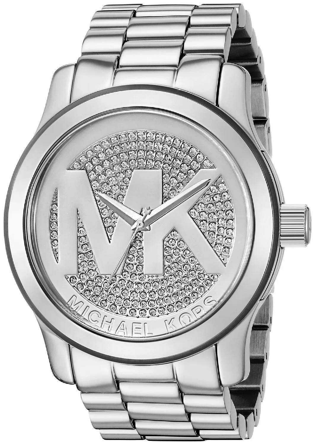 Michael Kors Ladies Watch Runway 45mm Silver MK5544