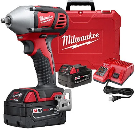 Milwaukee 2658-22 M18 3/8" Impact Wrench Kit