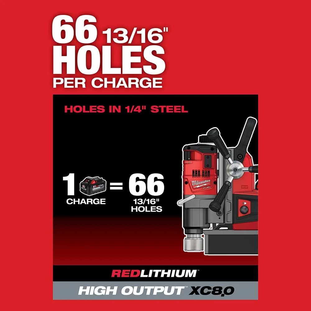 Milwaukee 2787-22HD M18 FUEL™ 1-1/2" Magnetic Drill Kit