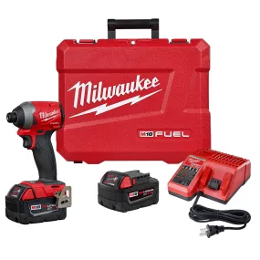 Milwaukee M18 FUEL 1/4" Hex Impact Driver Kit