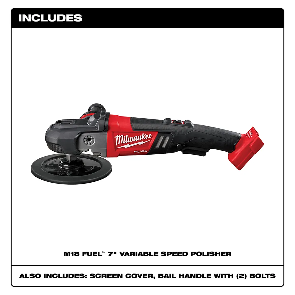 Milwaukee M18 Fuel 19.8" 7-Variable Speed Polisher