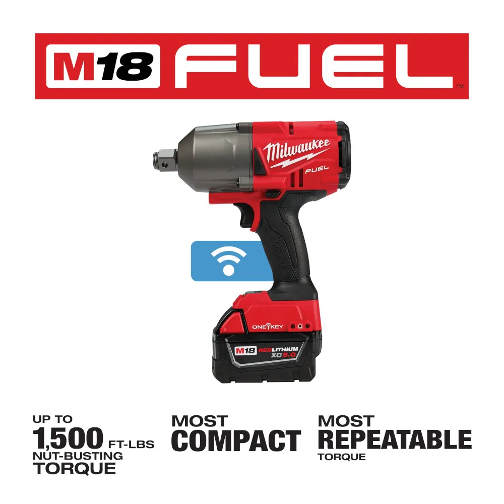 Milwaukee M18 Fuel 3/4" High Torque Impact Wrench Friction Ring Kit with One-Key